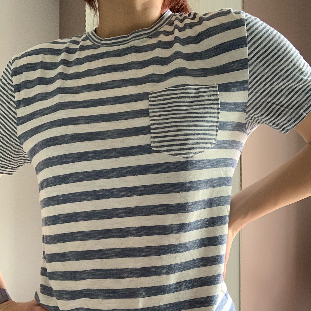 Converse striped tee